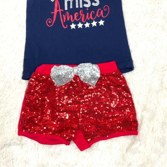 Little Miss America outfit with necklace - Picture 3 of 7